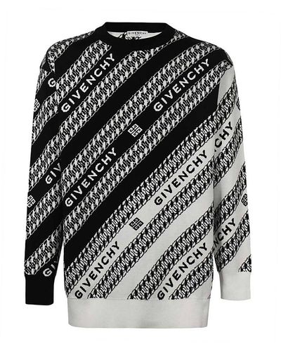 Givenchy Logo Sweater - Schwarz