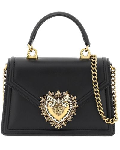 Dolce & Gabbana Small Devotion Bag - Zwart