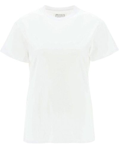 Maison Margiela Cotton T-Shirt - Weiß