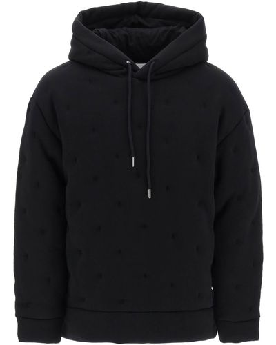 Closed Gesloten Opgevulde Hoodie - Zwart