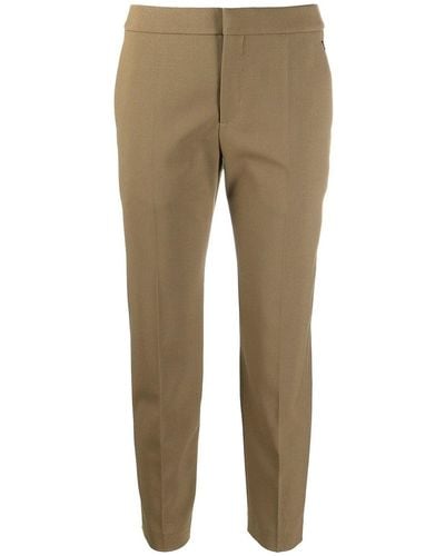 Chloé Pantalons Tailored Cropped'Cropped'Cropped - Neutre