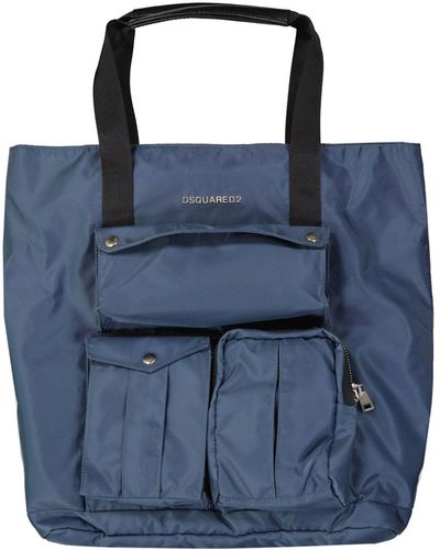 DSquared² Fabric Bag - Blue