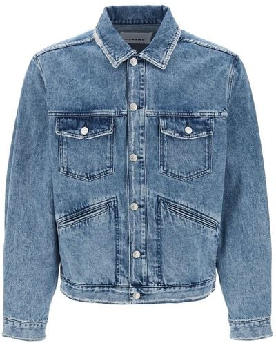 Isabel Marant Chaqueta de mezclilla jango - Azul