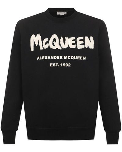 Alexander McQueen Logo Sweatshirt - Black