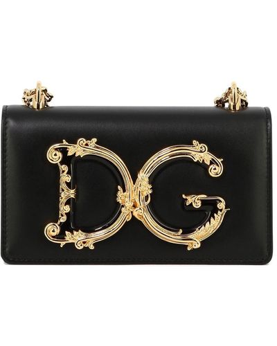 Dolce & Gabbana "Dg" Crossbody Bag - Black