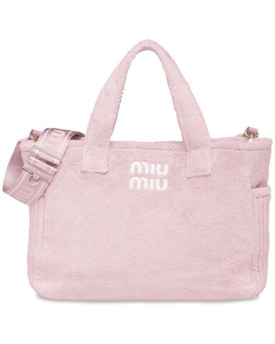 Miu Miu Bolsa de bolso de logo de - Rosa