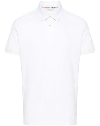 Etro MRMD0006 MAN White T -Shirt und Polo - Weiß