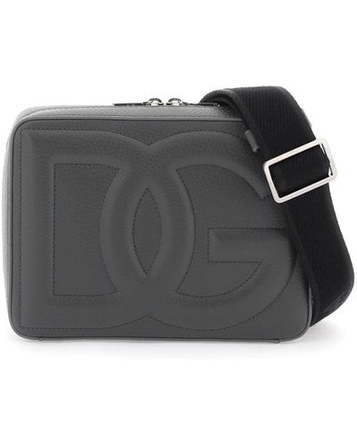 Dolce & Gabbana Bolsa de cámara del logotipo de DG para fotografía - Negro