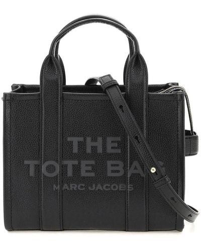 Marc Jacobs 'the Leather Small Tote Bag' - Black