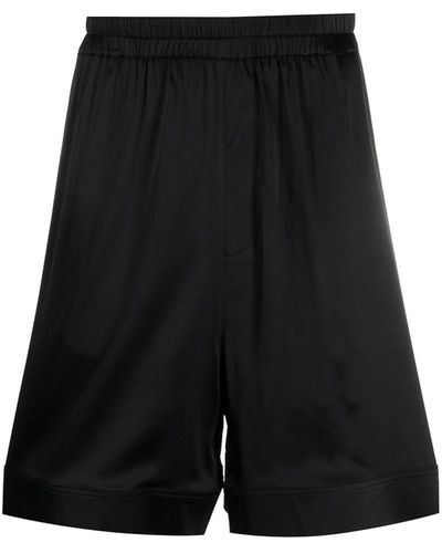 Laneus Silk Shorts - Noir