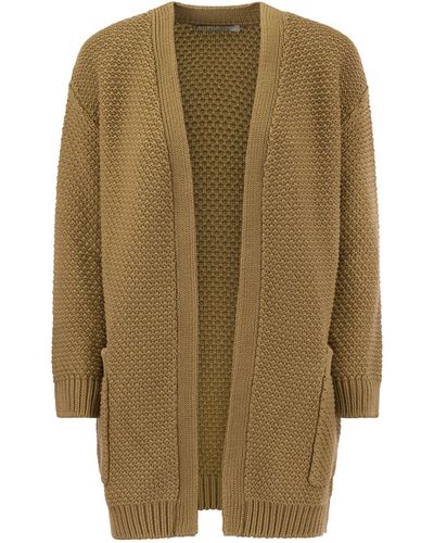 Max Mara Abissi1234 Oversized Cotton Cardigan - Groen