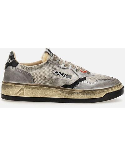 Autry Avlw Ms13 Supervintage Sneakers Off-/Silber - Weiß