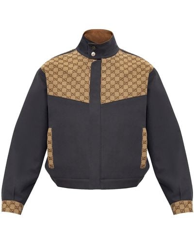 Gucci Monogram Jacket - Blauw