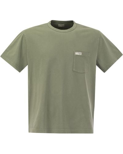 Fay T -Shirt Archiv - Grün
