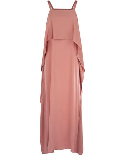 Antonelli Silk Blend Dress - Pink
