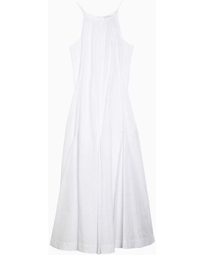 Sportmax Cotton Midi Dress - White