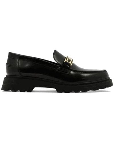 Dior Zapatos loafer de cuero negro ss 22