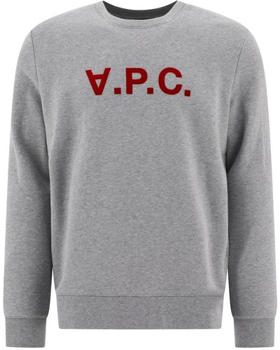 A.P.C. "vpc" Sweatshirt - Gray