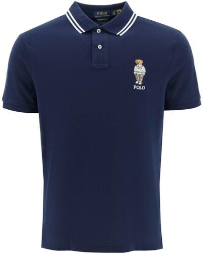 Polo Ralph Lauren Pure Cotton Polo Shirt - Blauw