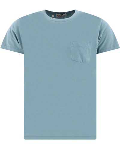 Levi's Levis Vintage -kleidung Der 1950er Jahre T -shirt Mit Brusttasche - Blauw