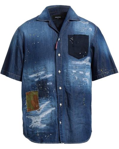 DSquared² Denim Shirt - Blauw