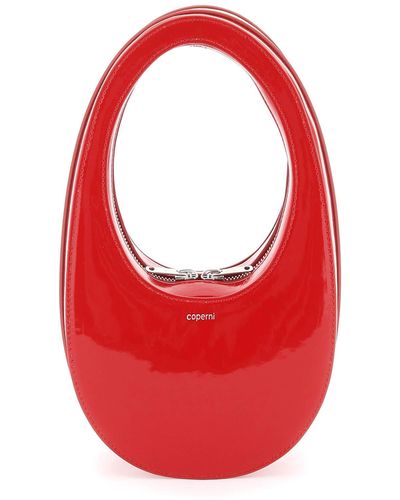Coperni Swipe mini sac de hobo - Rouge