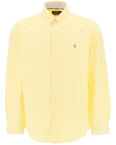 Polo Ralph Lauren Oxford Cotton Button Down Hemd - Gelb