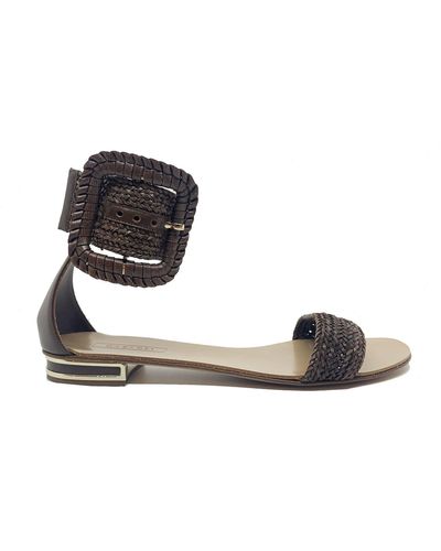 Casadei Hanoi-sandalen - Zwart