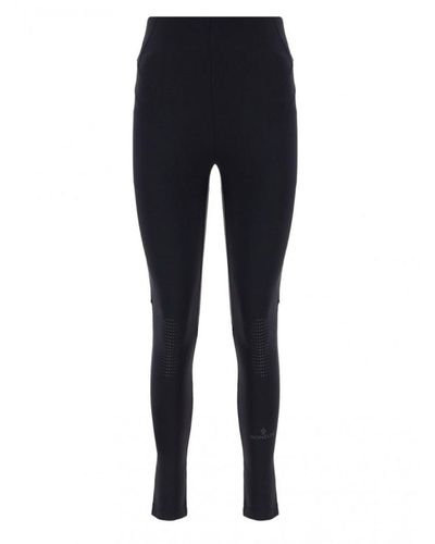 Moncler Logo-Leggings - Blau