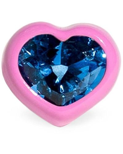 Dans Les Rues Lux heart anillo - Azul