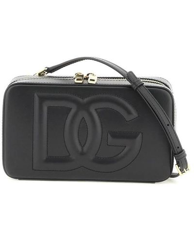 Dolce & Gabbana Bolso de cámara de cuero - Negro