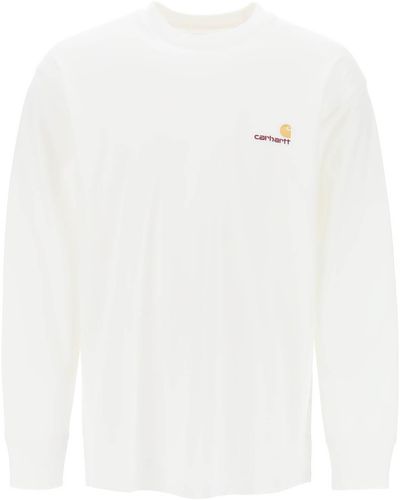 Carhartt "langärmeliges T -Shirt mit - Weiß