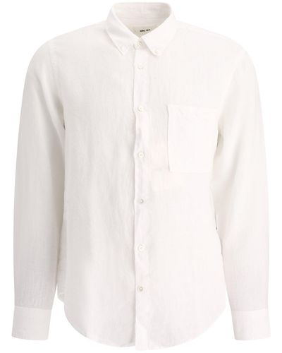 NN07 Camisa "Arne" - Blanco