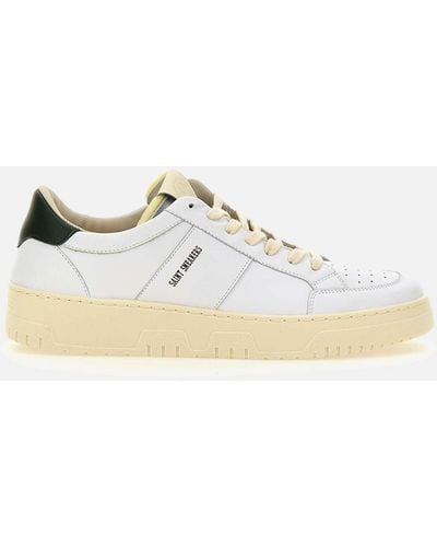 SAINT SNEAKERS Golf Leather Sneakers - Natural