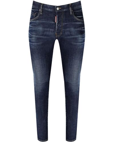 DSquared² Skater gewaschene blaue Jeans