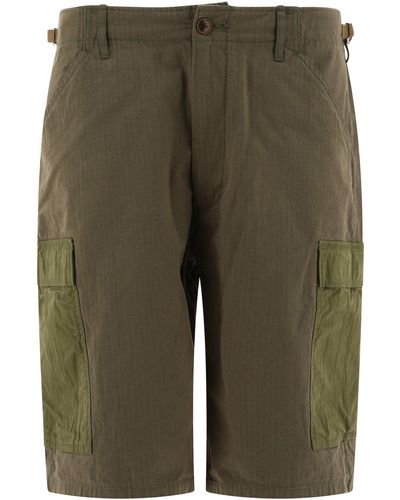 Nanamica Pantalones cortos de carga - Verde