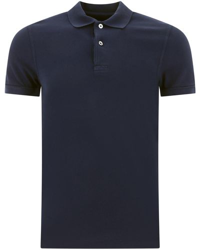 Tom Ford Tennis Polo Shirt - Blauw