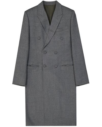Dior Classic Wool Coat - Gris