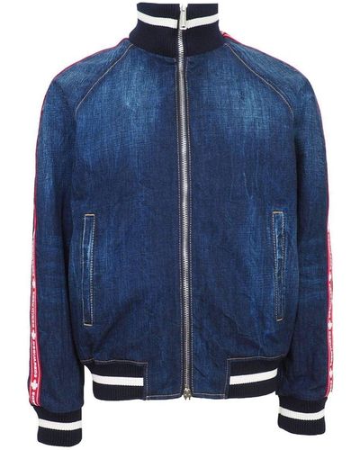 DSquared² Denim Jas - Blauw