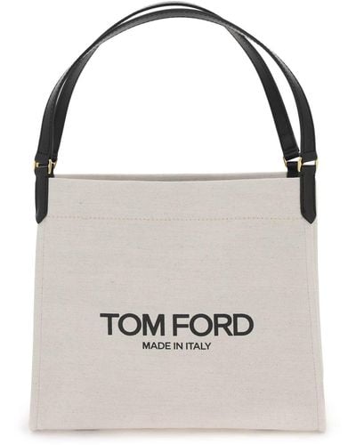 Tom Ford Amalfi -Einkaufstasche - Weiß