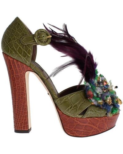 Dolce & Gabbana Sandalen - - Dames - Meerkleurig