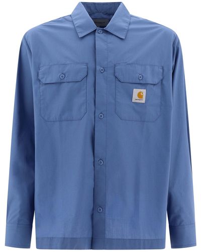 Carhartt Camisa de "artesanía" de - Azul