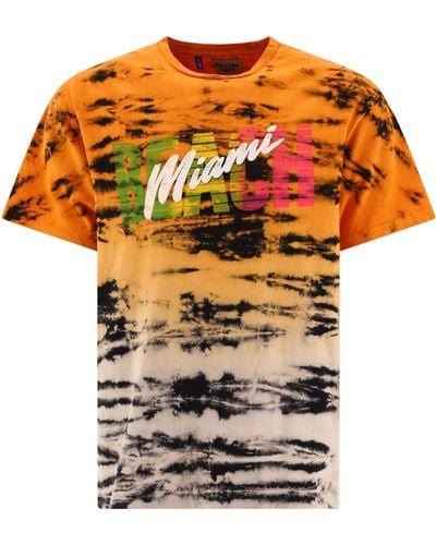 GALLERY DEPT. "miami Time" T -shirt - Oranje
