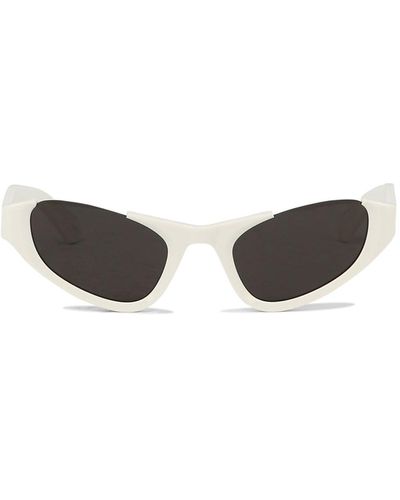 Alaïa Cat-Eye Sunglasses - White