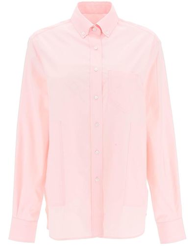 Saks Potts 'william' Katoenen Overhemd - Roze