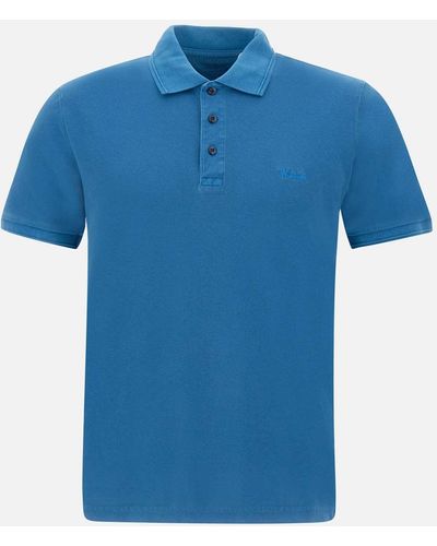 Woolrich Mackinack Royal Blue Polo Shirt