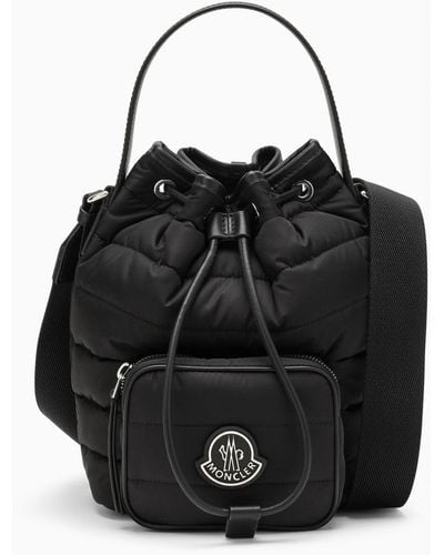 Moncler Kilia Nylon Bucket Bag - Black