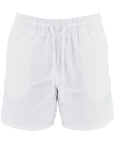 Vilebrequin Moorea Sea Bermuda Shorts - Blanc