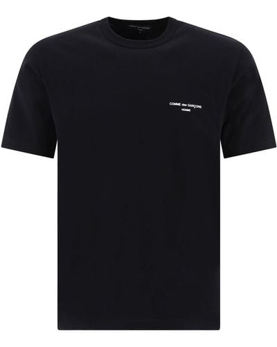 Comme des Garçons T -Shirt mit Logo - Schwarz
