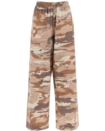 Acne Studios Camouflage Jersey Hosen für Männer - Natur